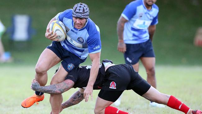 Helensvale pushed Colleges to the brink in a 24-21 result in Round 5. Picture: Richard Gosling