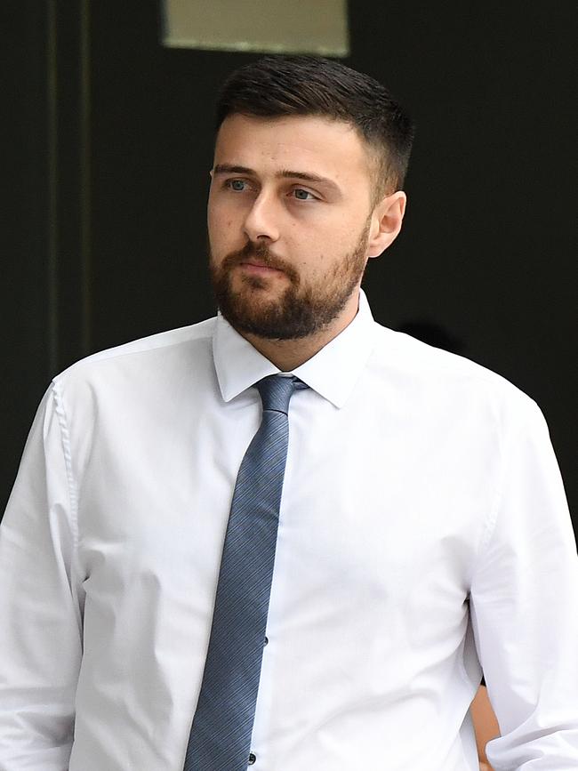 Edgar ‘Ned’ Riggs at Brisbane’s Supreme Court this month.. Picture: Dave Hunt/AAP