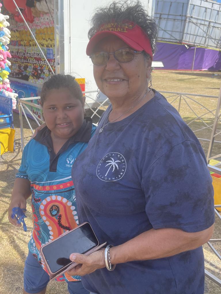 Lola Tiger and Nikkayla Broomtiger enjoyed the 2023 Bundaberg Show.