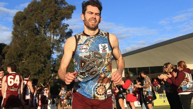 The Pioneers’ indigenous guernsey. Picture: Davis Harrigan