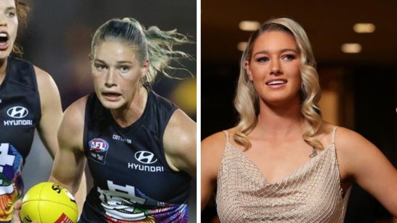 AFLW star Tayla Harris is now a marriage celebrant.