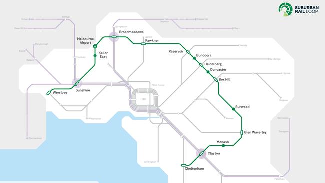 The SRL was initially lauded as a major transport project. Picture: Supplied