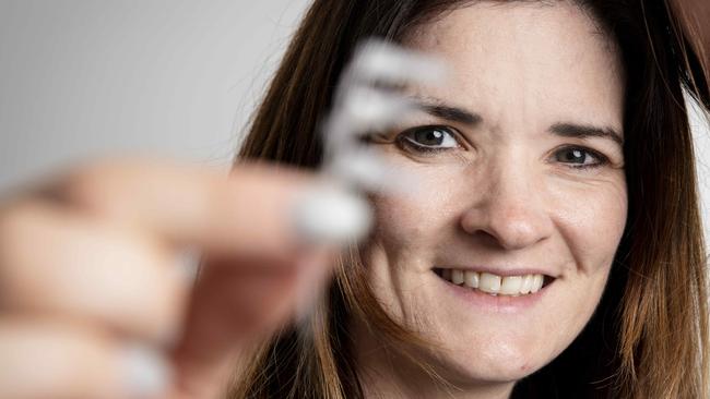 Dr Sophie Payne from the Bionics Institute. Picture: Nicole Cleary