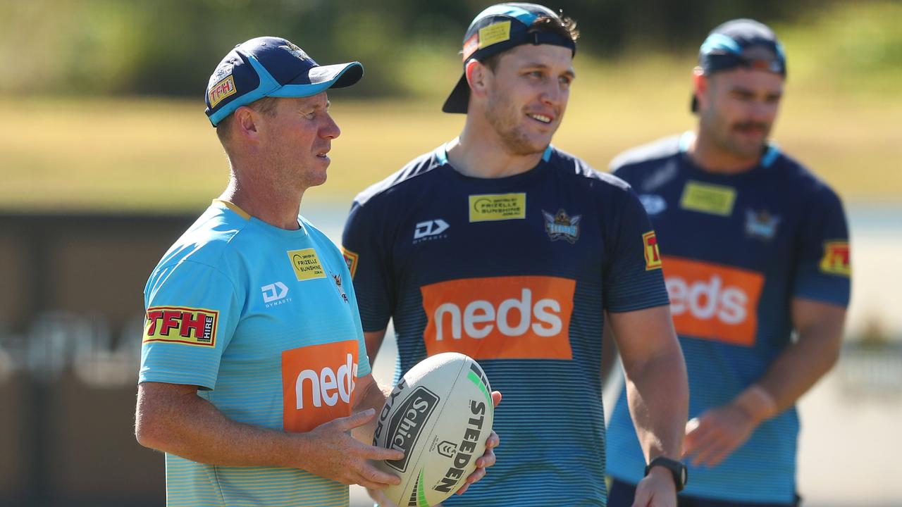 Justin Holbrook has the Titans playing an attractive style of football. Picture: Chris Hyde/Getty Images