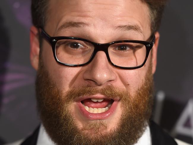 HOLLYWOOD, CA - OCTOBER 17: Actor Seth Rogen arrives at the 3rd Annual Los Angeles Hilarity for Charity Variety Show at Hollywood Palladium on October 17, 2014 in Hollywood, California. (Photo by Frazer Harrison/Getty Images)