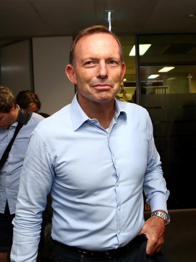 Liberal candidate Tony Abbott. Picture: Hollie Adams