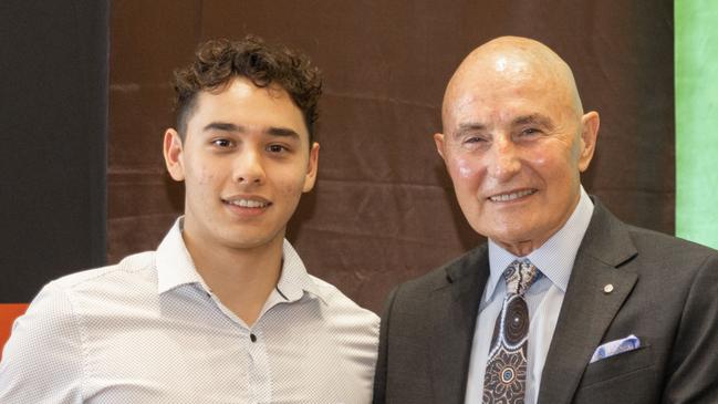 Andrew Materazzo was among some of the TerritoryÃ¢â¬â¢s best and brightest students recognised for achieving incredible results in their schooling at the Northern Territory Board of Studies (NTBOS) Awards held at Parliament House in Darwin.