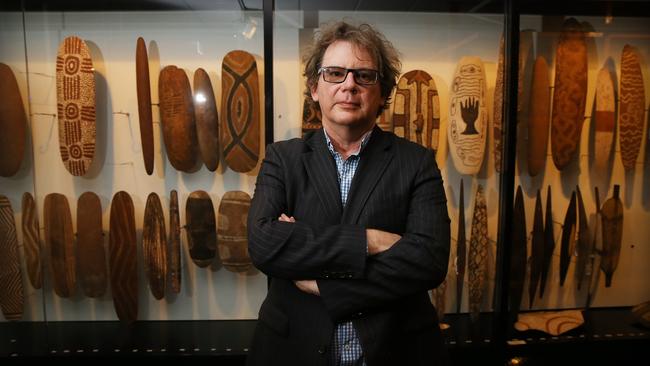 Ian Coates, the head of collection development, at the National Museum of Australia. Picture Kym Smith