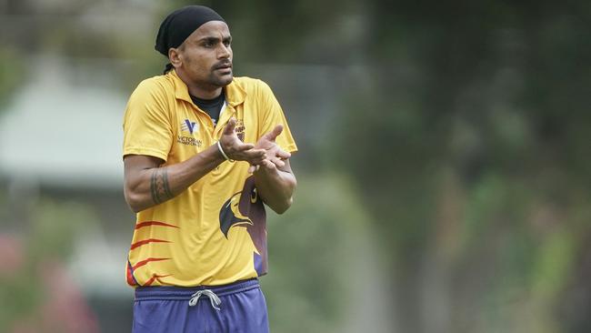 Harry Singh in action for Kingston Hawthorn. Picture: Valeriu Campan