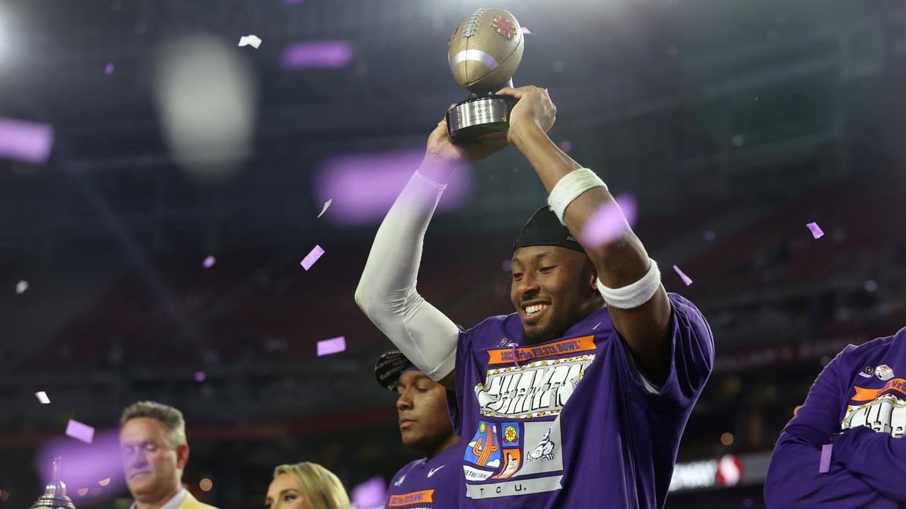 The Horned Frogs defied the odds. Photo by Christian Petersen/Getty Images