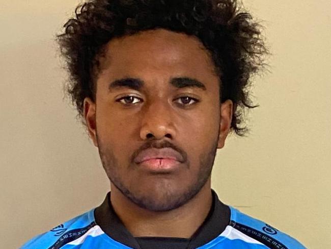 Viliame Ravuvu of the Fiji U18s at the Harmony Nines. Picture: Contributed