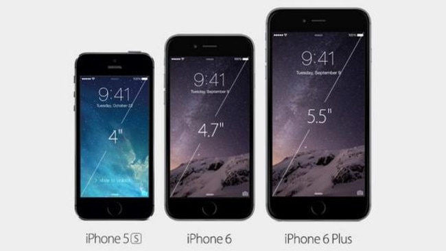 How the new screen size compares.