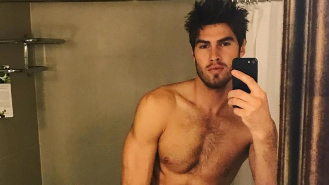 Love Island and I'm a Celebrity star Justin Lacko makes no apologies for being his biggest fan. Picture: Instagram