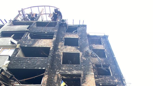 A six-year-old child was killed during a rocket attack in Mykolaiv. Picture: Supplied