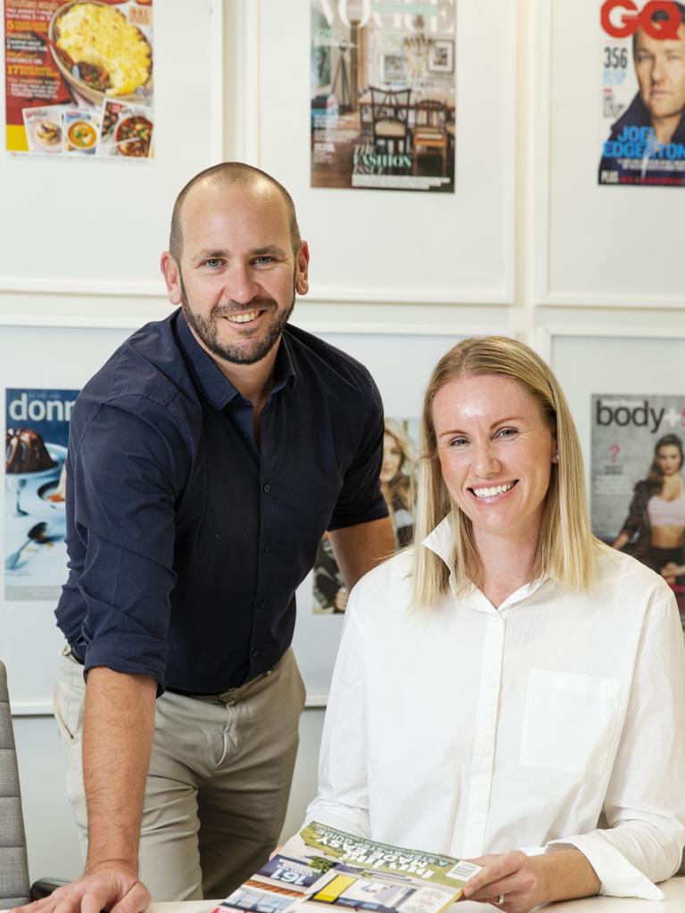 Moneysaver editor HQ Tim McIntyre and Home Buyer's Handbook editor Gemma Sutherland.