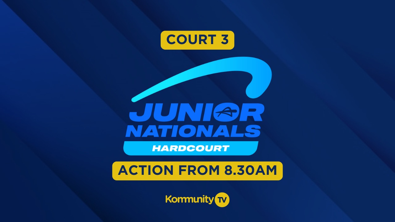 Live: 2024 Australian Junior Hardcourt Championships Day 4 - Court 3