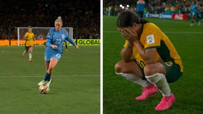 Matildas Lose Fifa Womens World Cup Semi Final To England 3 1 Sam Kerr Scores Stunning Goal 