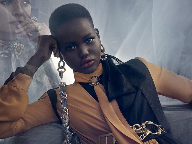 Adut Akech in a campaign for Zara. Picture: Steven Meisel