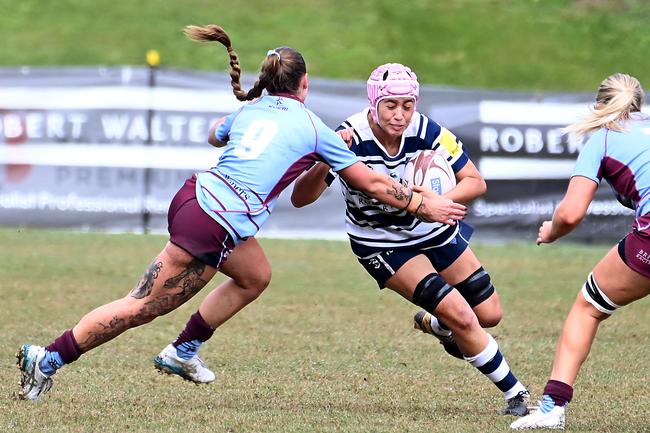 Premier women club rugby between Brothers and Norths Saturday May 25, 2024. Picture, John Gass