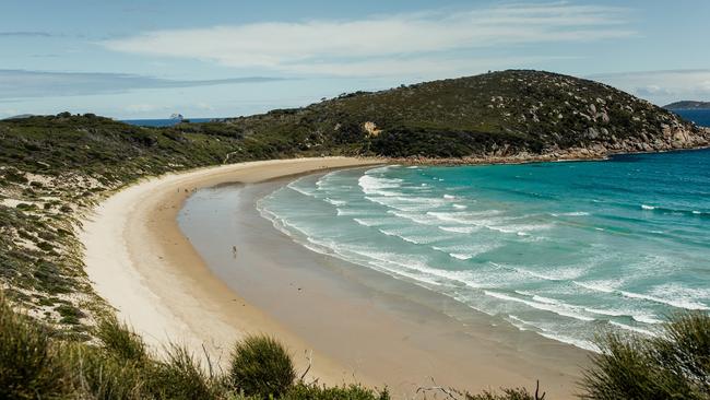 Plans to build a giant fence to keep new animals out of Wilsons Promotory National Park were scrapped earlier this eyar. Picture: William Watt/Tourism Victoria