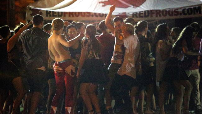 RACQ and Queensland Police have called for Schoolies to make good choices while celebrating. Picture: Brad Hunter