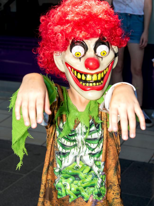 Dominic Waine from East Mackay at Mackay Charity Zombie Walk. Saturday, October 30, 2021. Picture: Michaela Harlow