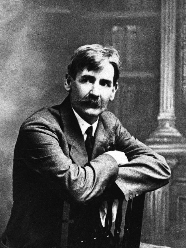 Australian author and poet Henry Lawson. Picture: Supplied