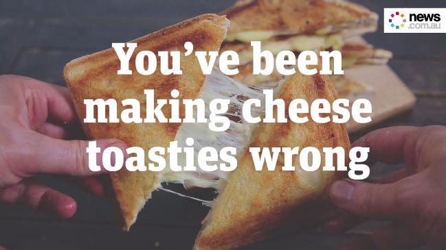 You've been making cheese toasties wrong