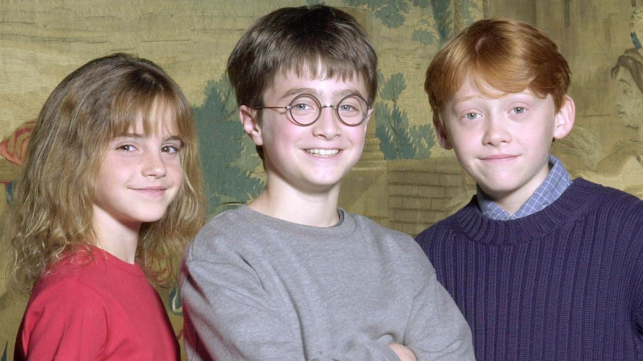 The three main stars became world famous from a very young age, including Grint (right). Credit: AP