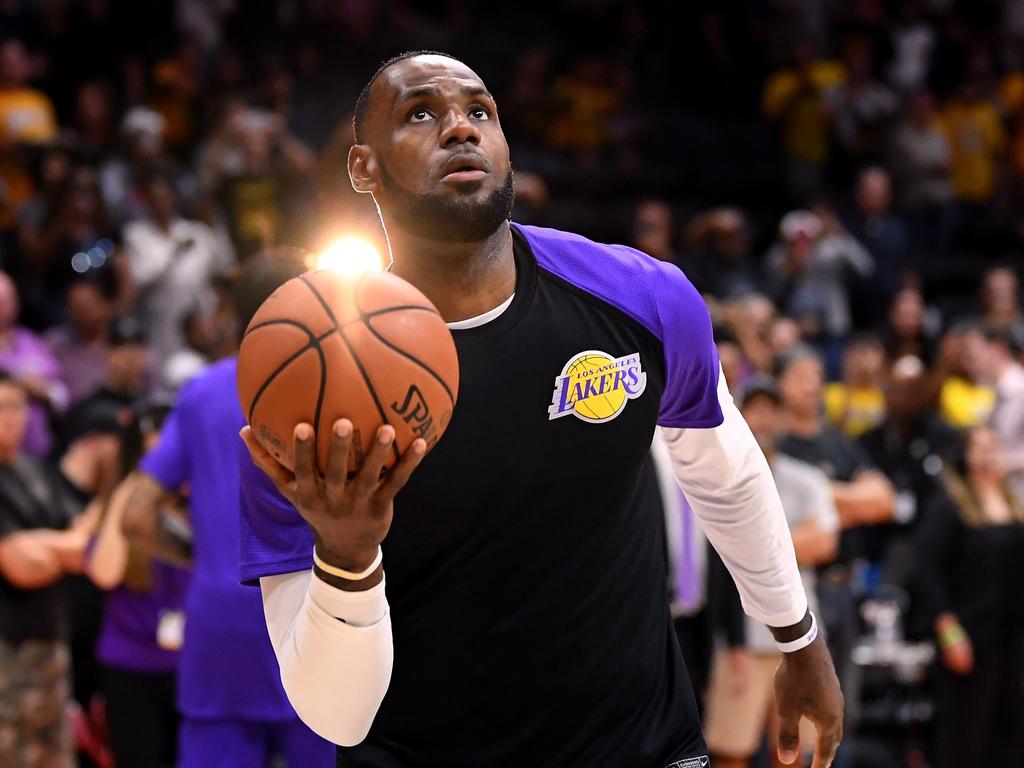 LeBron James LA Lakers Debut, Preseason, NBA | News.com.au — Australia ...