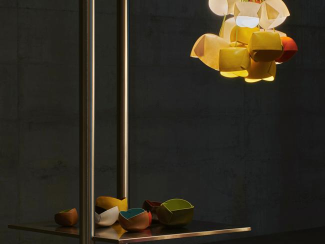 Loewe Lights, a presentation of 24 lamps created by 24 international artists. Picture: Loewe