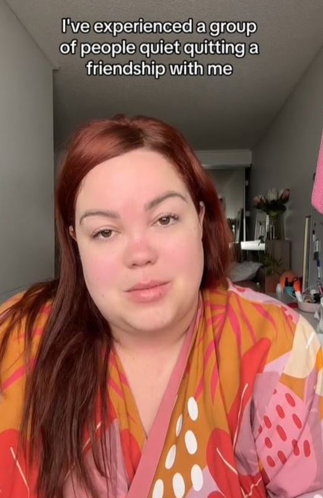 She took to TikTok to share her experience. Picture: TikTok / @curvysam