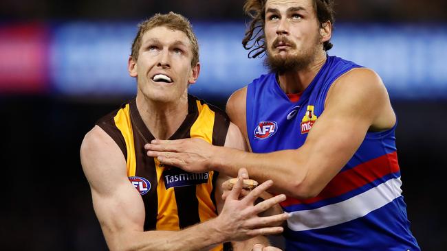 Ben McEvoy is about three weeks away from a return from a broken cheekbone.