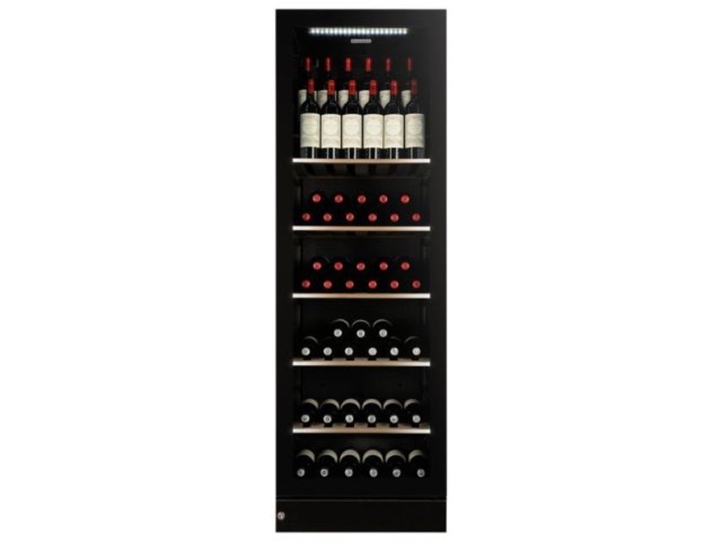 'Add a touch of luxury' with this Vintec wine cabinet. Image: The Good Guys.