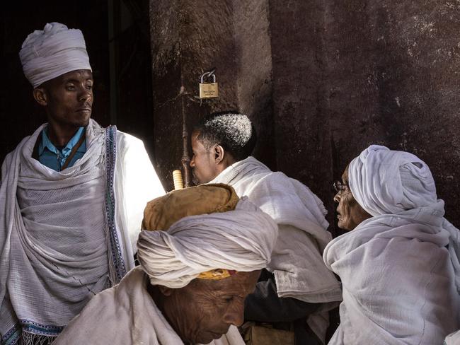 The monolithic cave churches are sometimes known as “New Jerusalem”. Picture: Tariq Zaidi / Caters News