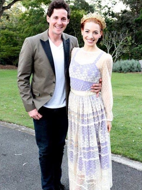 Lachy Gillespie and Emma Watkins before their marriage.