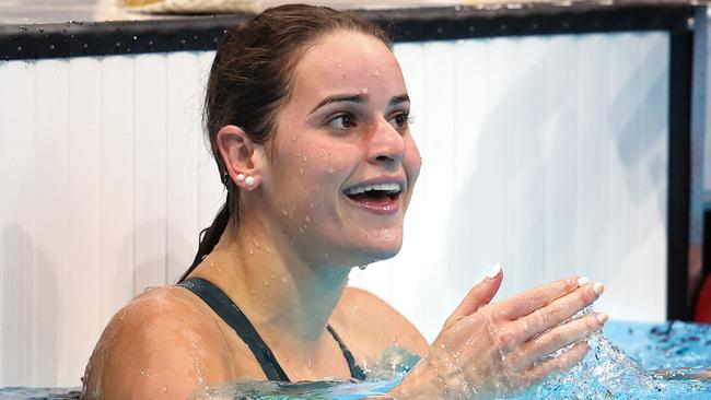 Kaylee McKeown lit up the pool in Tokyo. Picture: Getty Images