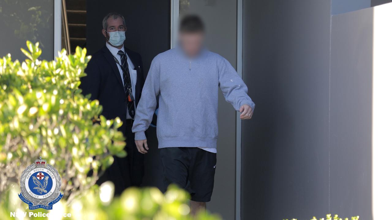 Finch was arrested at his Sans Souci home on Tuesday morning. Picture: NSW Police