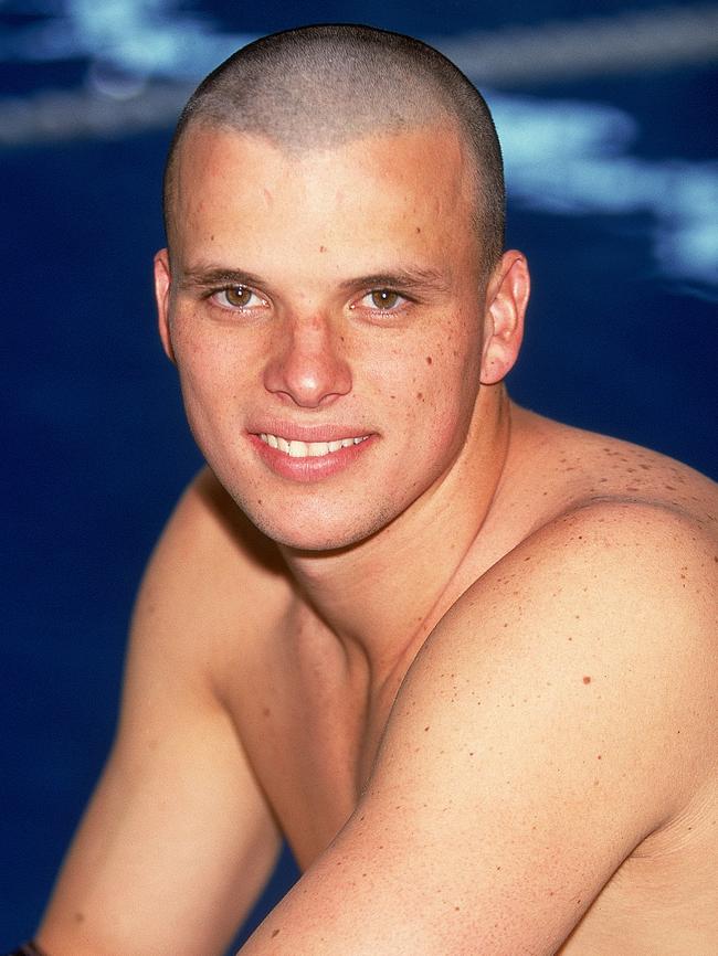 Miller during his swimming career.