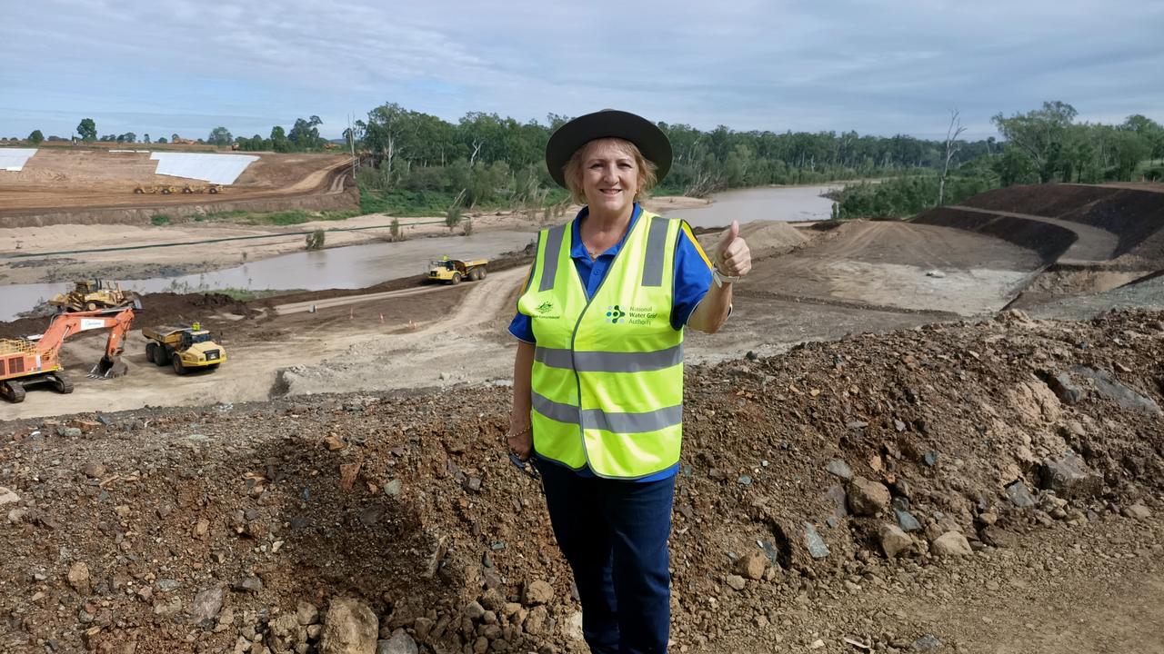 Capricornia MP Michelle Landry at Rookwood Weir. Picture: Contributed