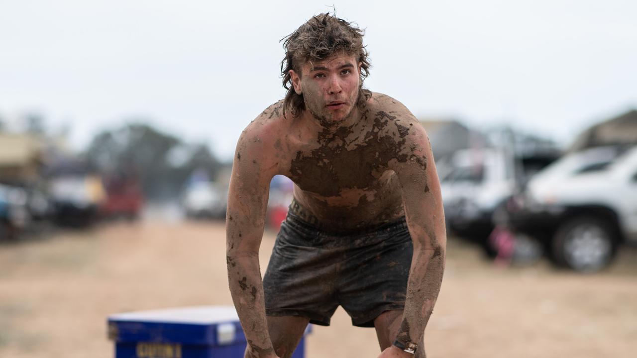 The festival is known for its mud. Picture: James Gourley/Getty Images