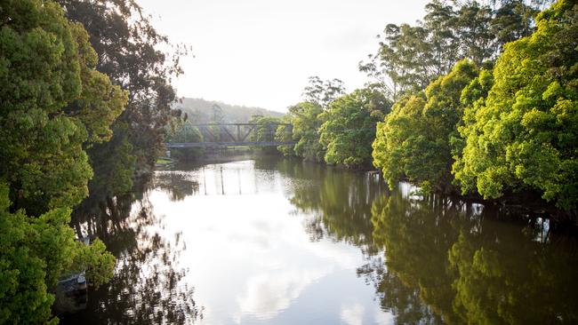 The Camden Haven River.