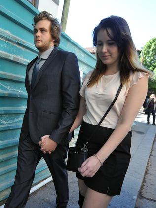 Henri van Breda and Danielle Janse van Rensburg in 2017. Picture: Lulama Zenzile/Foto24/Gallo Images/Getty Images