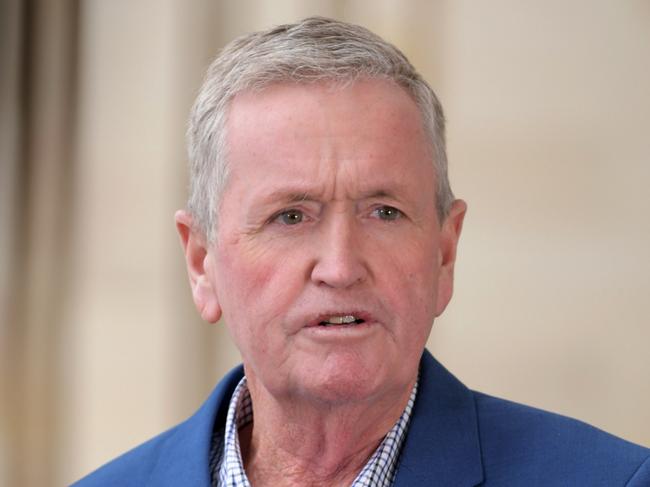 PERTH , AUSTRALIA - NewsWire Photos  JUNE 29  , 2023 Opposition Leader Shane Love addressed the media in relation to Mark McGowans resignation. Picture: NCA NewsWire / Sharon Smith