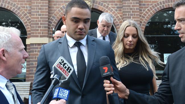 Never mind the court case about an alleged domestic violence incident. Can he play footy? Image: AAP Image/Jeremy Piper