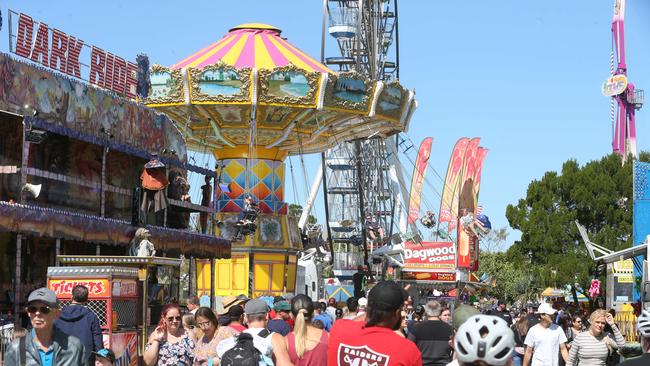 Crowds enjoy last year’s Gold Coast Show at the Broadwater Parklands. Picture: Richard Gosling.