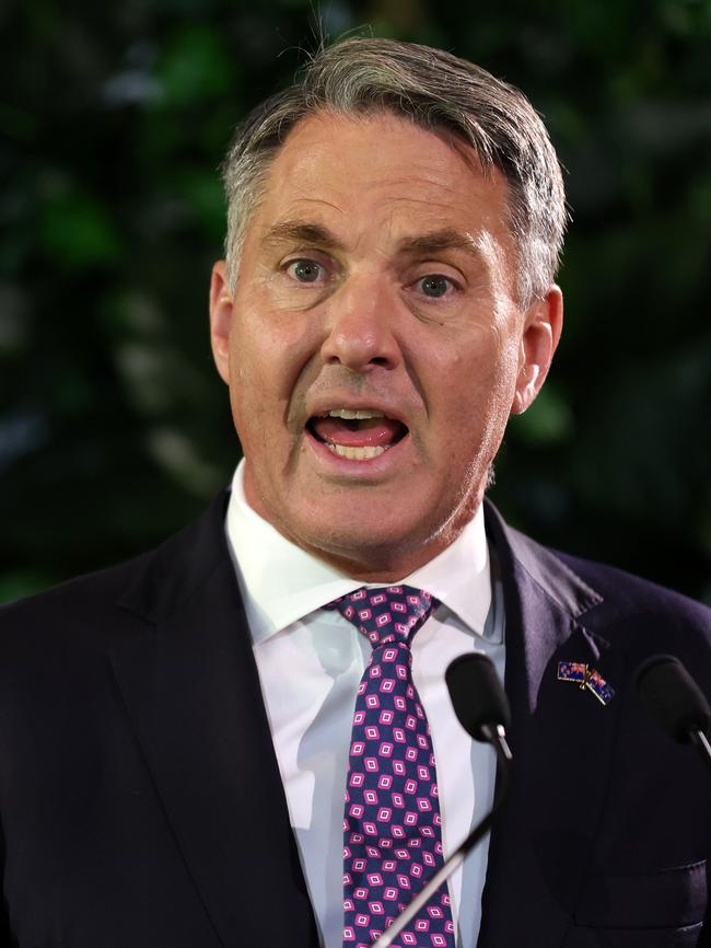 Defence Minister Richard Marles. Picture: Fiona Goodall