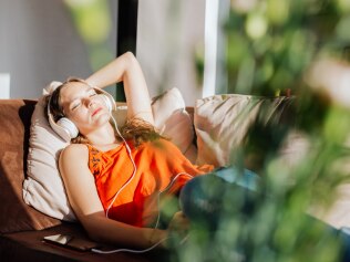 Binaural beats can help with relaxation, focus and sleep. Image: Getty