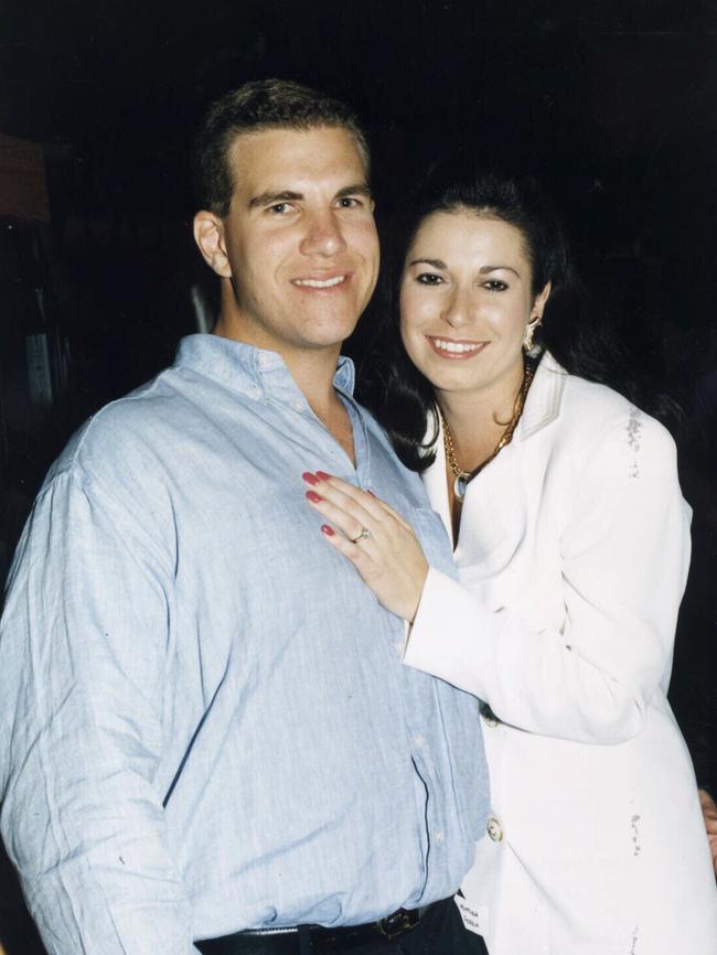 Matthew Perrin and Nicole Bricknell in 1996.