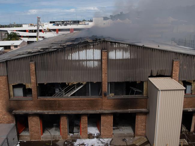 Manly Daily AAPFire at A Space self storage, Cook st Brookvaleon Friday March 29 2019.AAP (IMAGE / MONIQUE HARMER)